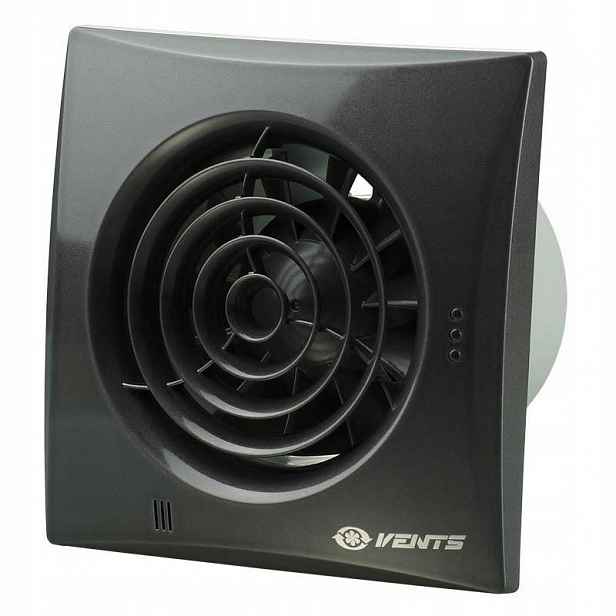 Koupelnový ventilátor Vents 100 Quiet T Black