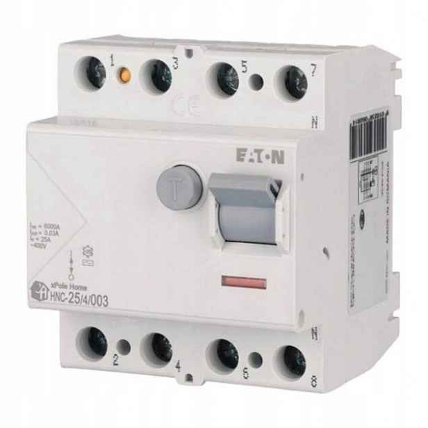 Proudový spínač Eaton HNC-25/4/003