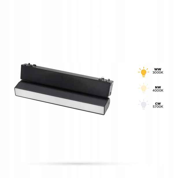 Reflektor Flood Reg 10W Zf10 Slimtrack FiberFLEX 48VDC 3CCT 3000,4000,5700K