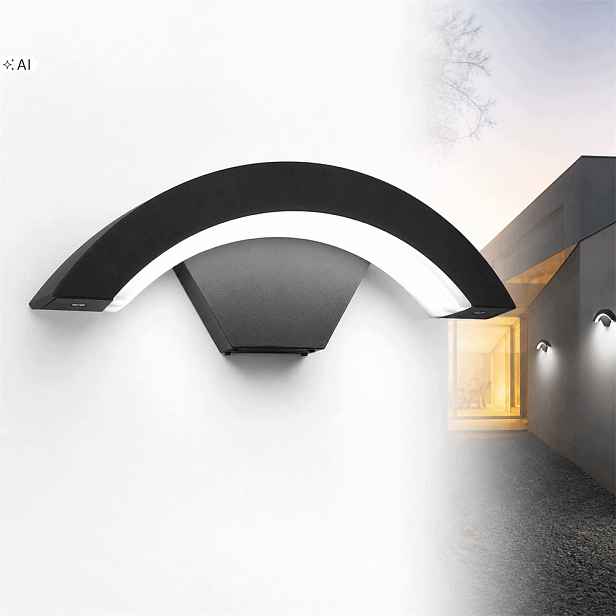 18W Led Venkovní Nástěnné Svítidlo Nad Vchodové Dveře