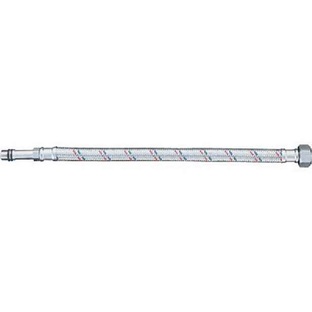 Eco produkty Připojovací hadice k vodovodní  baterii M12x3/8" -  35 cm; flexibilní gumová; oplet nerez