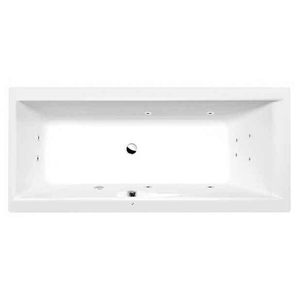 Masážní vana Polysan Cleo 180x80 cm Active Hydro akrylát levá i pravá 95611.1010