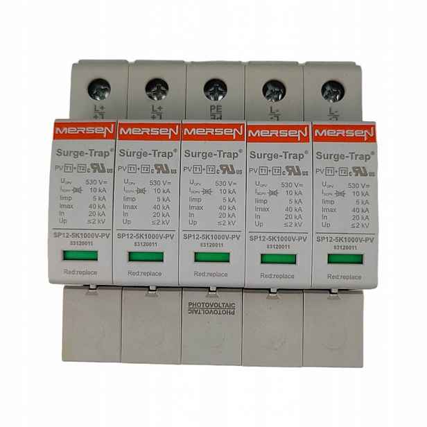Omezovač přepětí Mersen 5P T1+2 5KA Ucpv 1000VDC STPT12-5K1000V-5Y2PVM