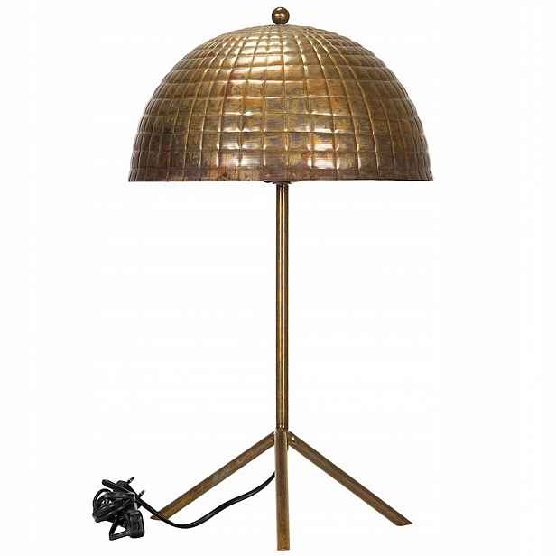 Stolní Noční Lampa Zlatá Loft Boho E27 Dekorace Do Domácnosti