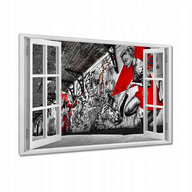 Obrazy 90x60 Grafiti Mládežnický motiv