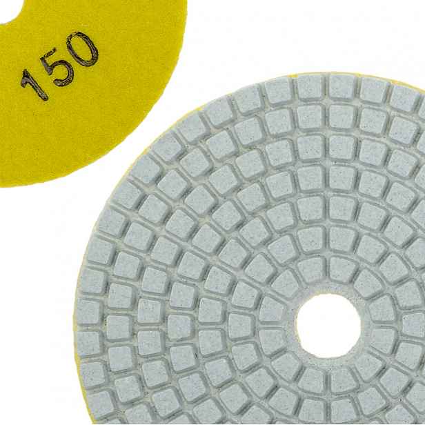 Diamantový kotouč pro broušení keramického slinuté dlažby 100 mm P150 Polax