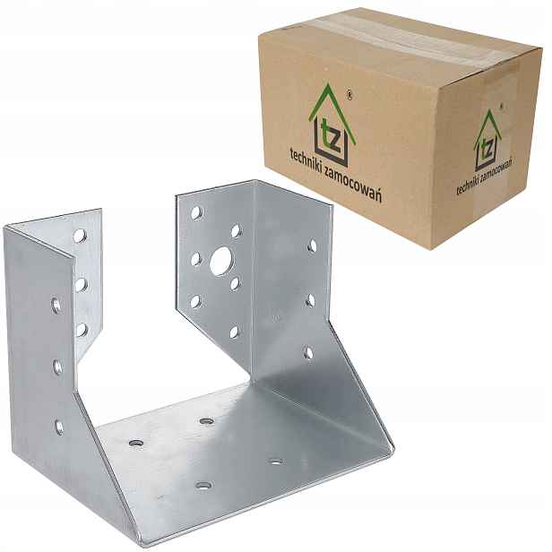 Skryté věšáky na nosníky 100x80 mm 24 ks Ce Pevné 2 mm pro nosníky WZ101