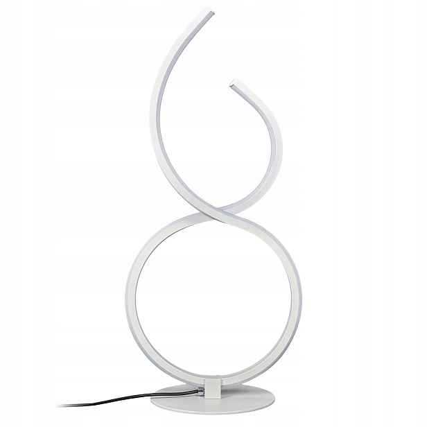 Noční lampa stolní lampa bílá Led moderní do ložnice 36 cm