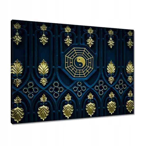 Obrazy 80x60 Abstrakce Zlatá harmonie