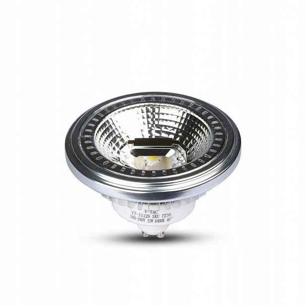 V-tac Led žárovka AR111 12W GU10 230V 40st Cob VT-1112 6400K 1117lm