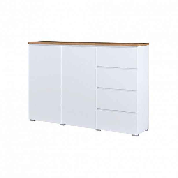 Petits-meubles SIDEBOARD Liko Bílá a dřevo