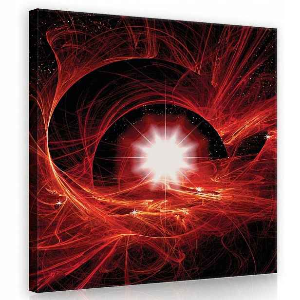 Obraz Na Plátně Plátno 80x80 Abstrakce Nebe Kosmos Supernova Světlo