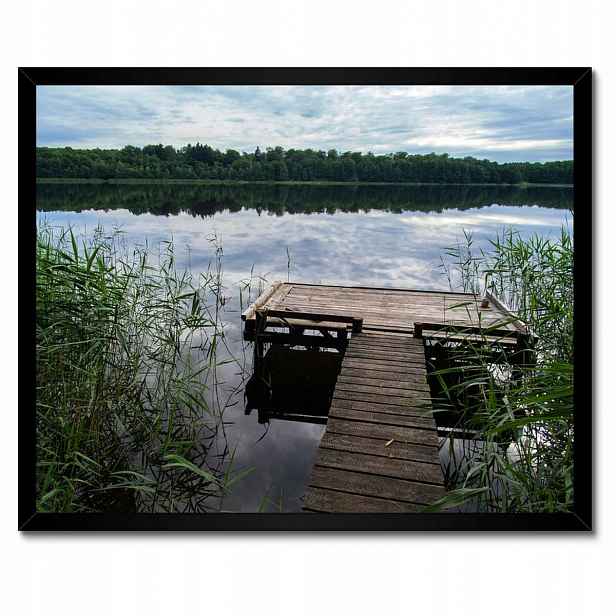 Plakáty v rámu 50x40 Most pro rybáře