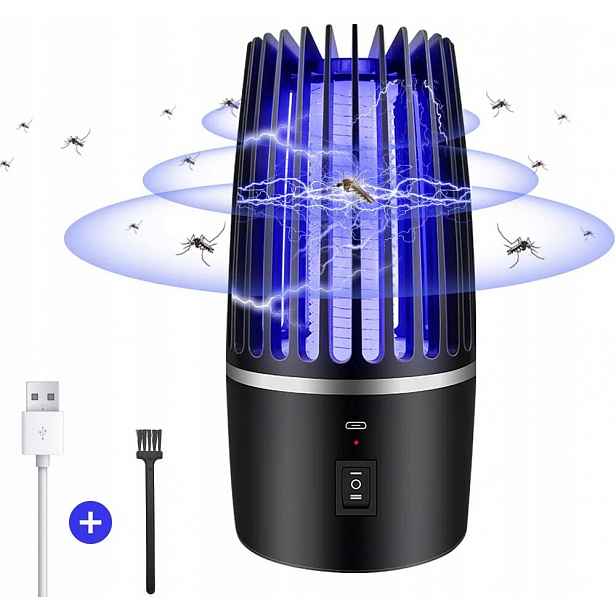 Uv Lampa Proti Komárům A Mouchám Usb 2V1
