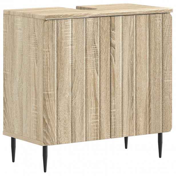 vidaXL Skříňka pod umyvadlo ZWOLLE Dub sonoma 59,5 x 31,5 x 59 cm