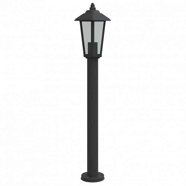 vidaXL Venkovní stojací lampa černá 80 cm nerezová ocel