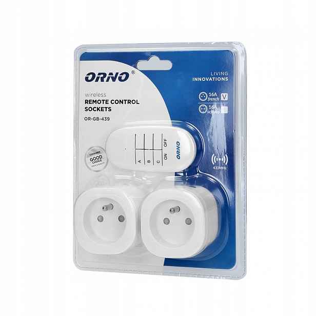 Elektrická Zásuvka Na Dálkové Ovládání 2+1 Mini