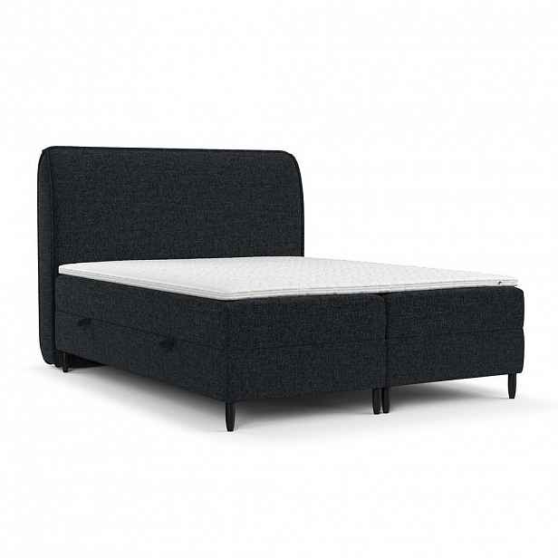 AltaBeds POSTEL BOXSPRING LUNARO 140/200 Antracitová