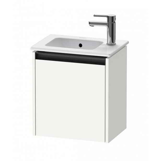 Duravit Ketho.2 - Umyvadlová skříňka 44x41x29 cm, 1 dvířka, panty vpravo, matná bílá K25060R18180000