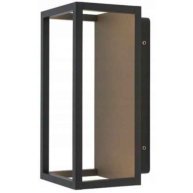 Nástěnné svítidlo Pokoj Dům Venkovní nástěnná lampa Symmetry Černá 7W 3000K IP54