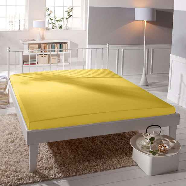 TP Microtop prostěradlo 180x200 - Žlutá