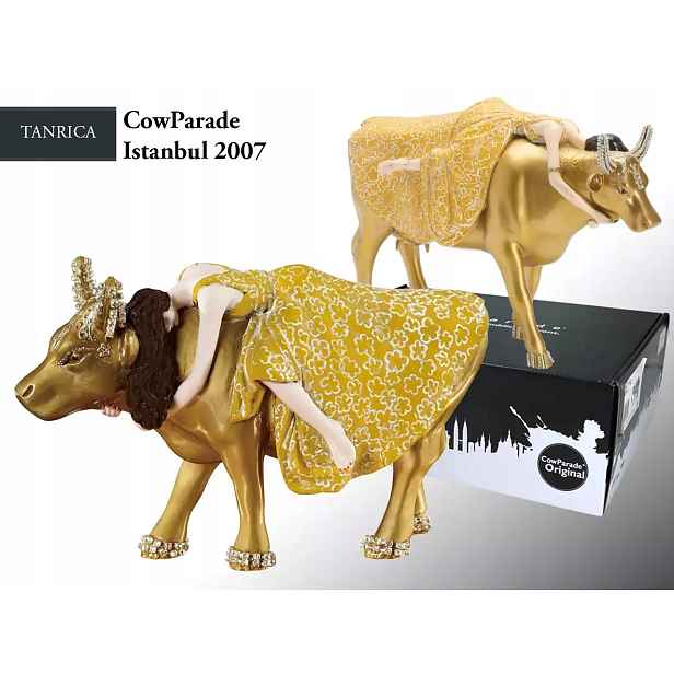 CowParade Istanbul 2007, Tanrica, autor: Esra Turan.
