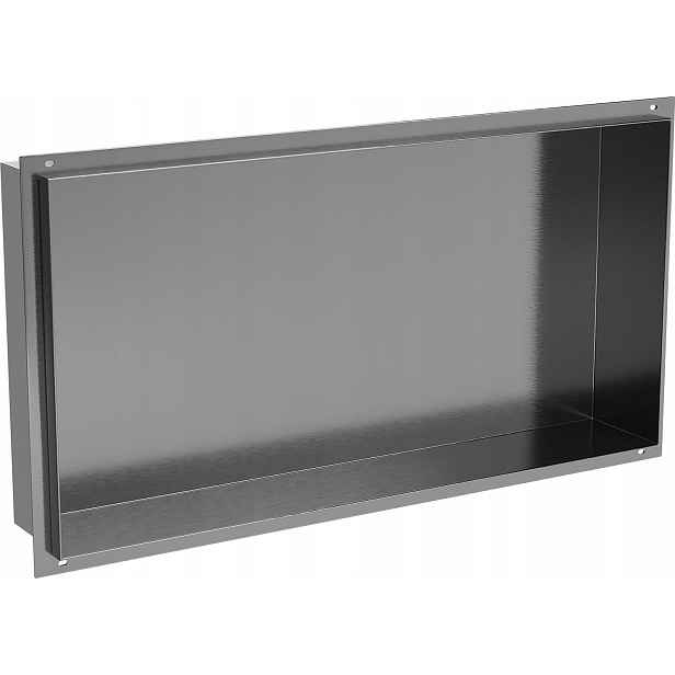 Mexen X-wall-č. Nika Police Do Niky Bez Lemu 60 X 30 CM Šedá Gun Metal
