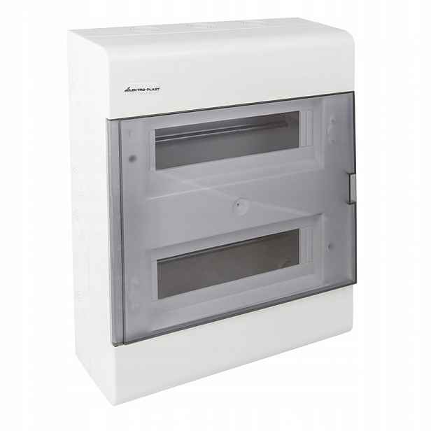 Nástěnný rozvaděč s 24 moduly SRn-24, N+pe, IP40