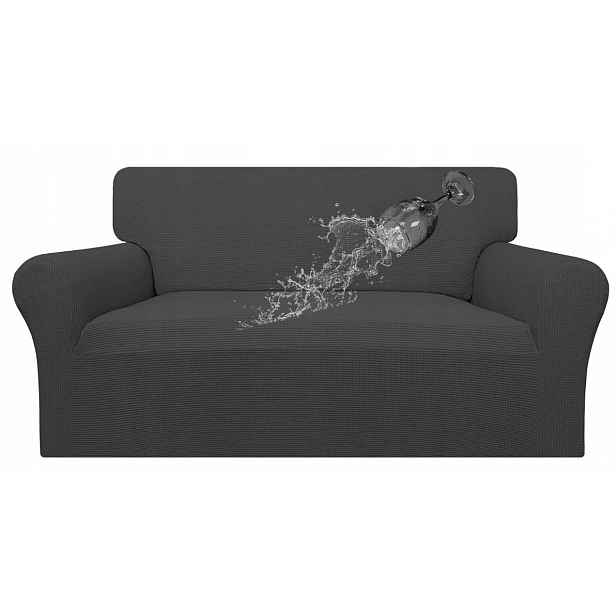 Potah Na 2-MÍSTNOU Pohovku Luxurylife Loveseat Grau Šedý