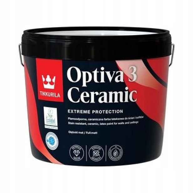 Tikkurila Optiva Ceramic 3 2,7 l Baza A (bílá)