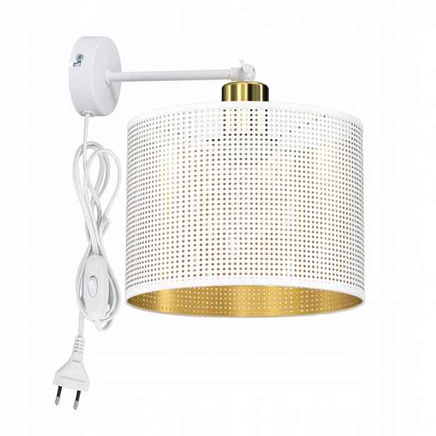 Nástěnná Lampa S Otvory A Zástrčkou
