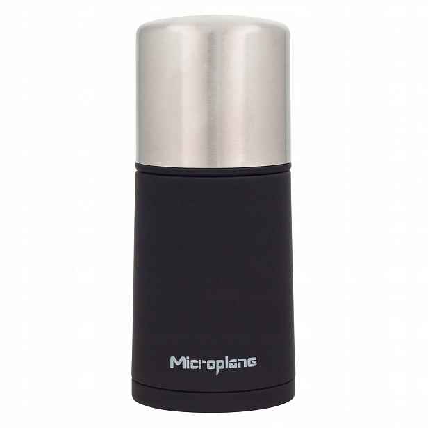 Specialty Mlýnek na koření, černo-ocelový Microplane