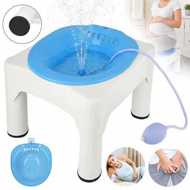 Sanitární Bidet Na Záchodovou Mísu Sedátko Do Koupele Skládací 100 Kg