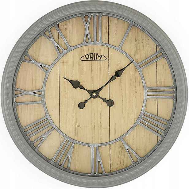 Velké Retro Nástěnné Hodiny Prim E01P.4152.9250 56 cm
