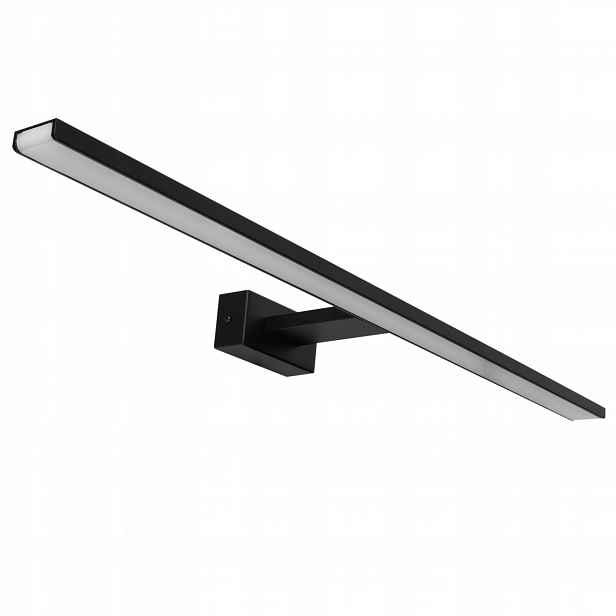 Milagro Nástěnné Led svítidlo nad Zrcadlo Shine ML4382 60cm 13.8W IP44 Černá 4000K