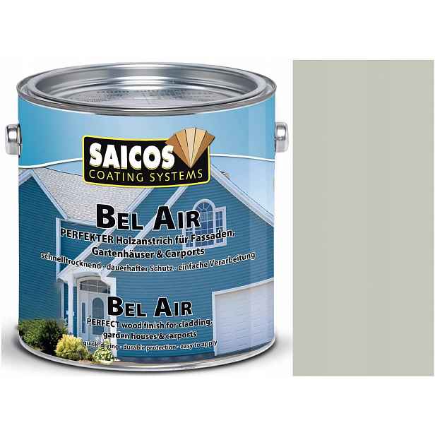 Saicos barva na fasádu Šedý Achát 7271 2,5L
