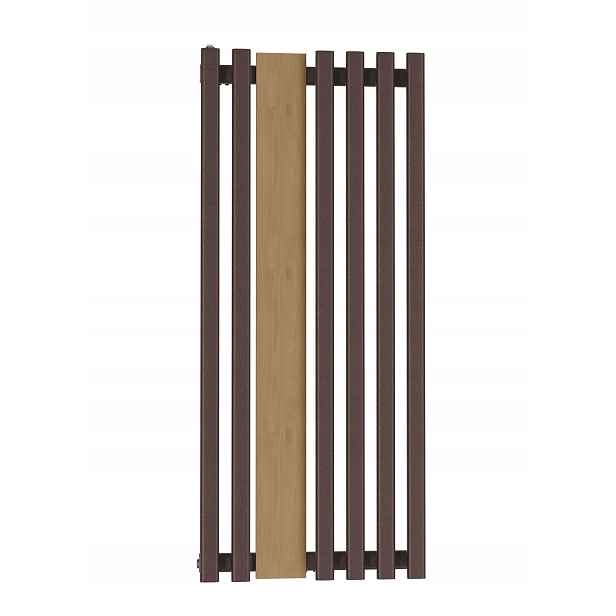 Dekorativní radiátor Rio wood 180x60 Bordo