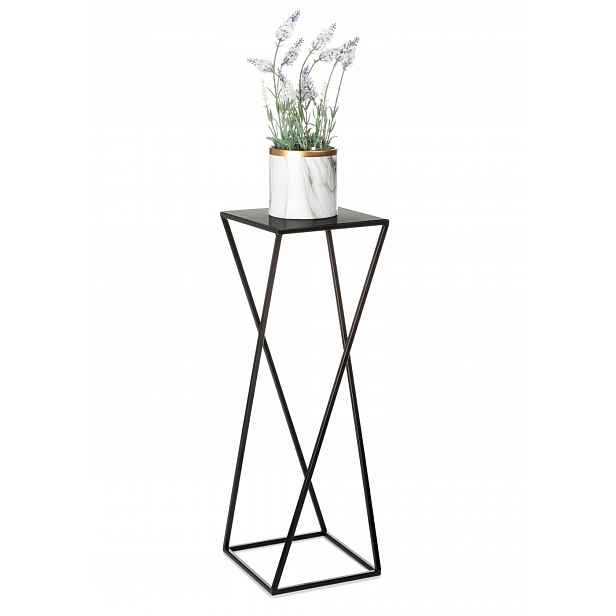 Květináč Stojící Stojan 70CM Industriální Kovový