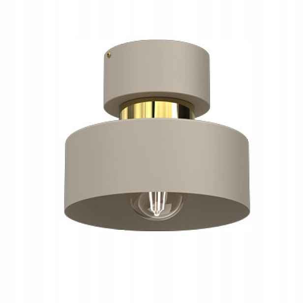 Luminex Lampa Marti, krémově zlatá, E27, 15 W, kovová, IP20