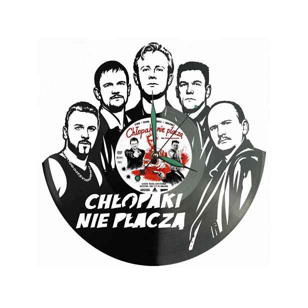Kluci nepláčou Nápad na Dárek Nástěnná Dekorace z vinylové desky