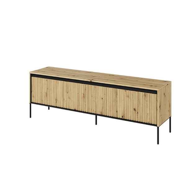 Dig-net nábytek TV stolek SWING TR-05 s LED osvětlením | dub artisan