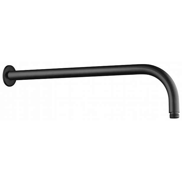 Aqualine - Sprchové rameno, délka 35 cm, černá mat T05