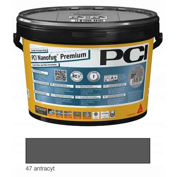 Pci Nanofug Premium 5kg spárovací hmota antracit č. 47
