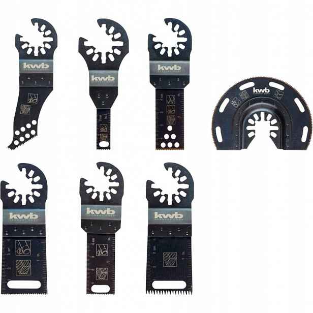 Pilový List Pro Multitool 7KS 49708000 Kwb Einhell Kompletní Sada