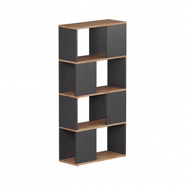 Vicco ROZDĚLOVAČ MÍSTNOSTÍ Eneos Antracit/zlatý dub 60 x 124.5 cm