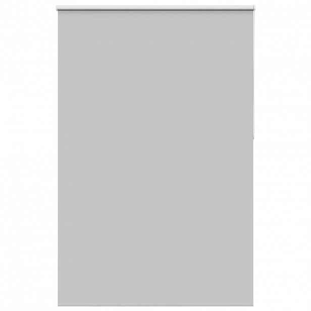 vidaXL Roleta zatemňovací Světle šedá šířka látky 146,6 cm polyester