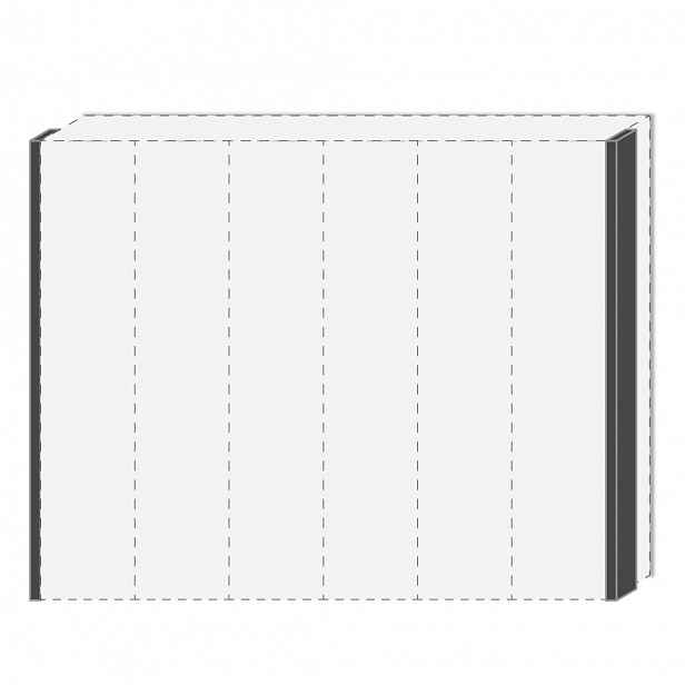 Lišta boční s LED osvětlením PIANO LRB/PN  béžová lesk