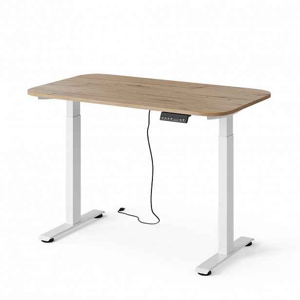 Vicco PSACÍ STŮL Elevate Bílá/Artisan 120 x 70 cm 2 motory