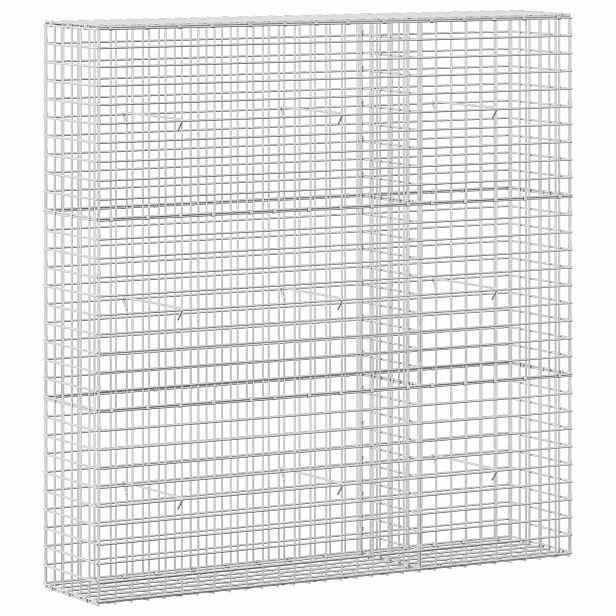 vidaXL Gabion s drátem 3,5 mm a síťkou 5x5 cm 150x30x150 cm