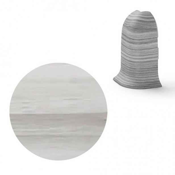 Vnější roh k soklu Naturel Macquarie , PVC délka 0,5 cm, výška hrany 56 mm, NATNGTZH2